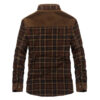 Men's Fall Jacket - Warm Plaid Fleece Jackets Coats -Wear Inside out - Image 5