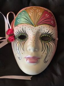 Beautiful image ballerina mask